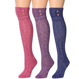 Winter Warm Knee High/Over The Knee Boot Socks